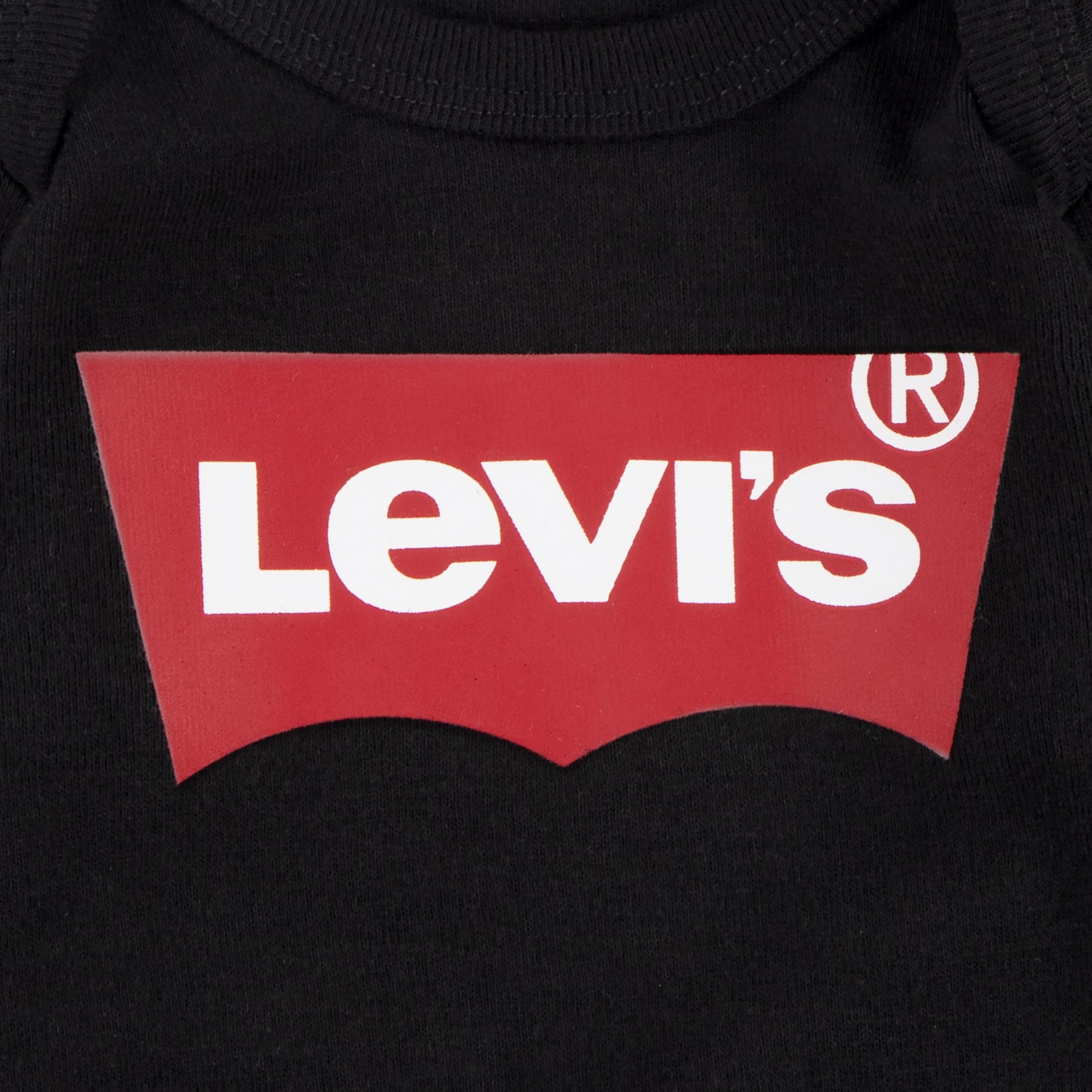 Levi's Lhn Ls 2pk Batwing Bodysuit Se ENSEMBLES EN BOÎTE Mixte bébé (lot de 2)