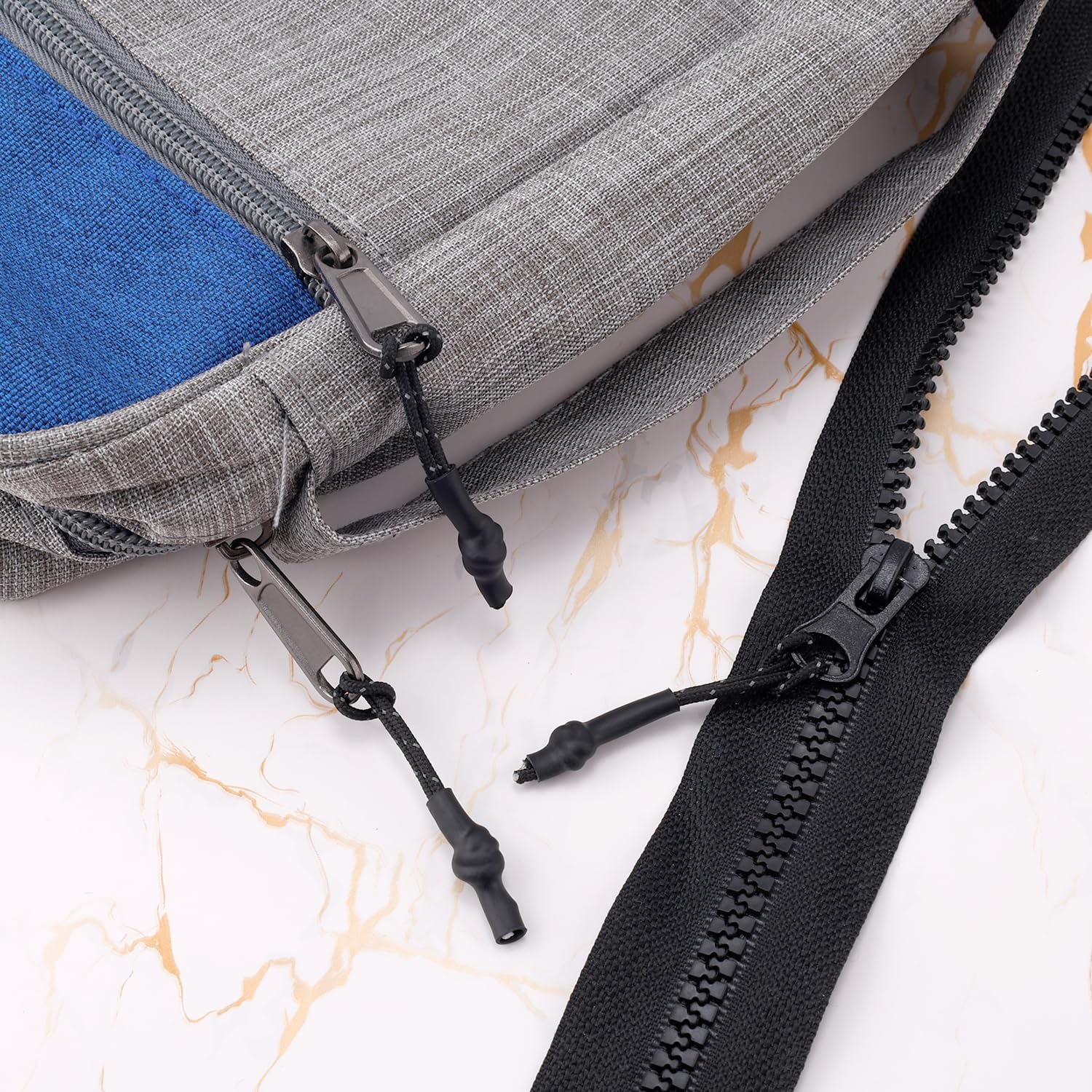 8 Pcs Tirettes Fermetures À Glissière Languette Eclair Étiquettes