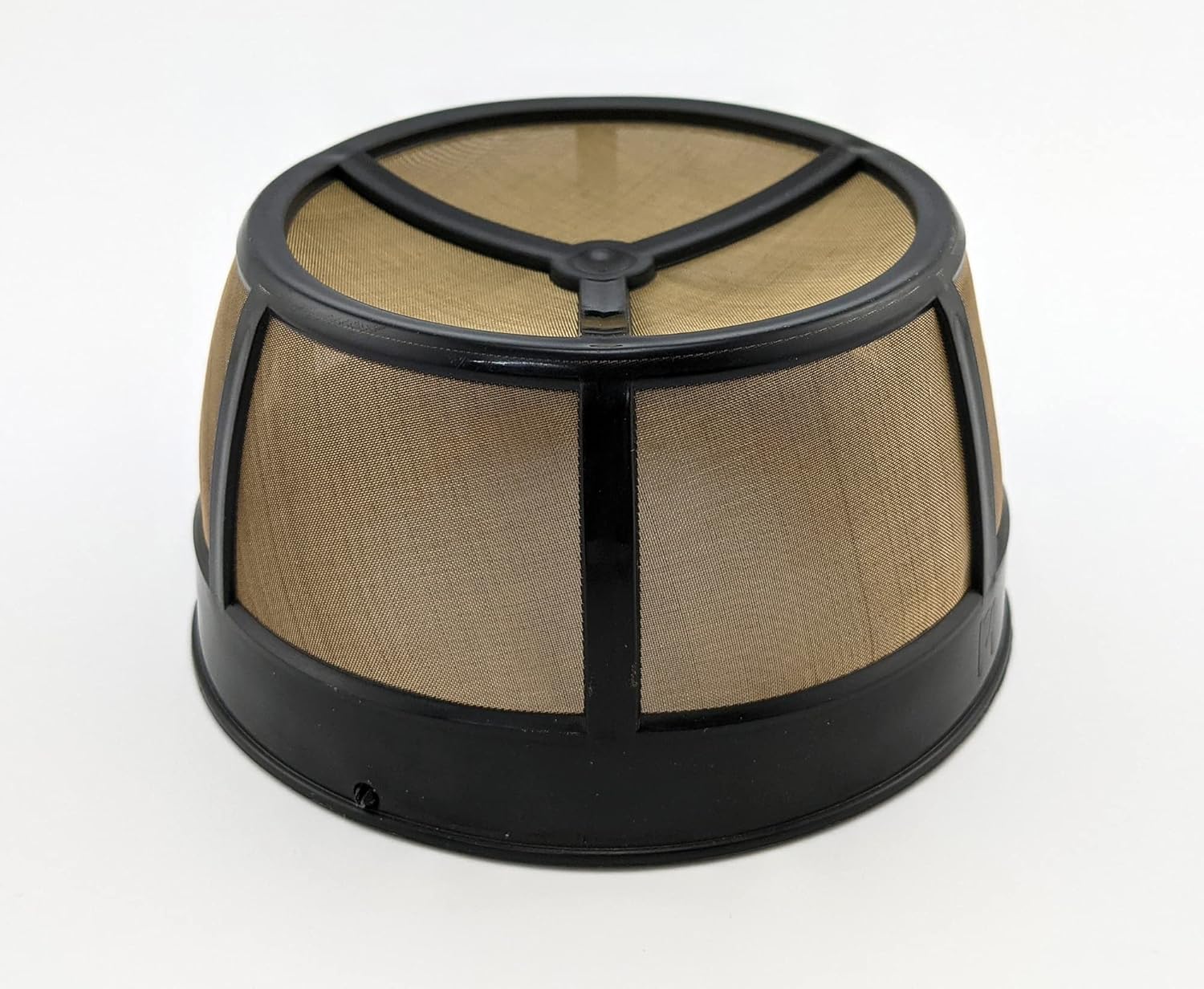 NRP (Short) Gold-tone Basket Coffee Filter Universal for 8-10 cup Drip Coffeemaker | Mesh Bottom: Home & Kitchen
