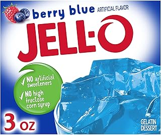 Jell-O Berry Blue Gelatin Mix (3 oz Box)