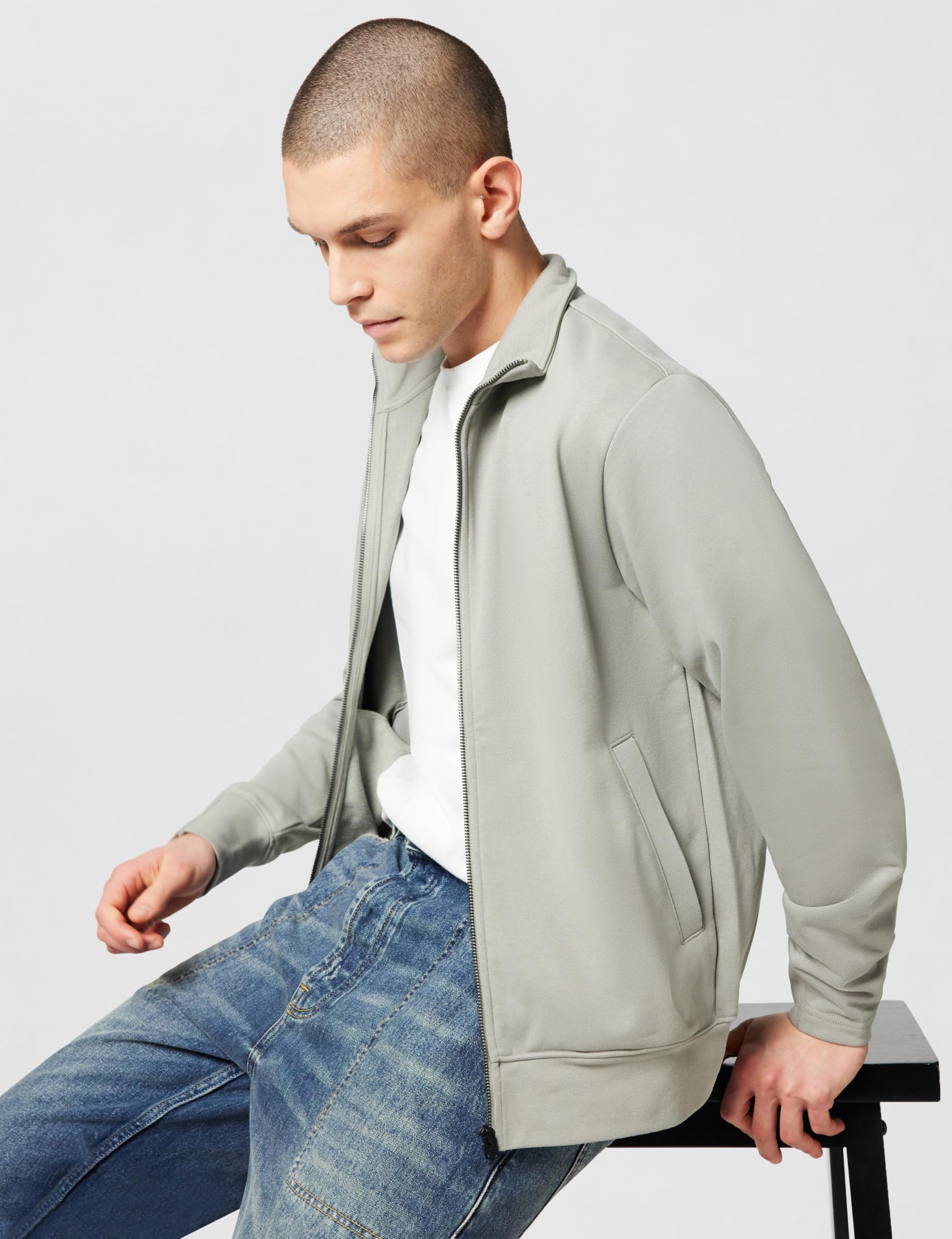 G-Star Herren Nifous Zip Thru Sweater