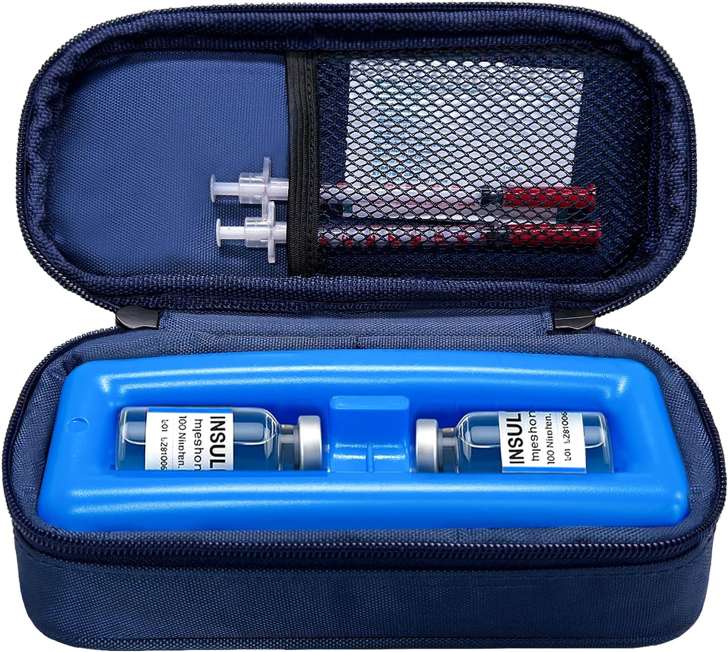 Insulin Cooler Travel Case for Vial, Portable Insulated