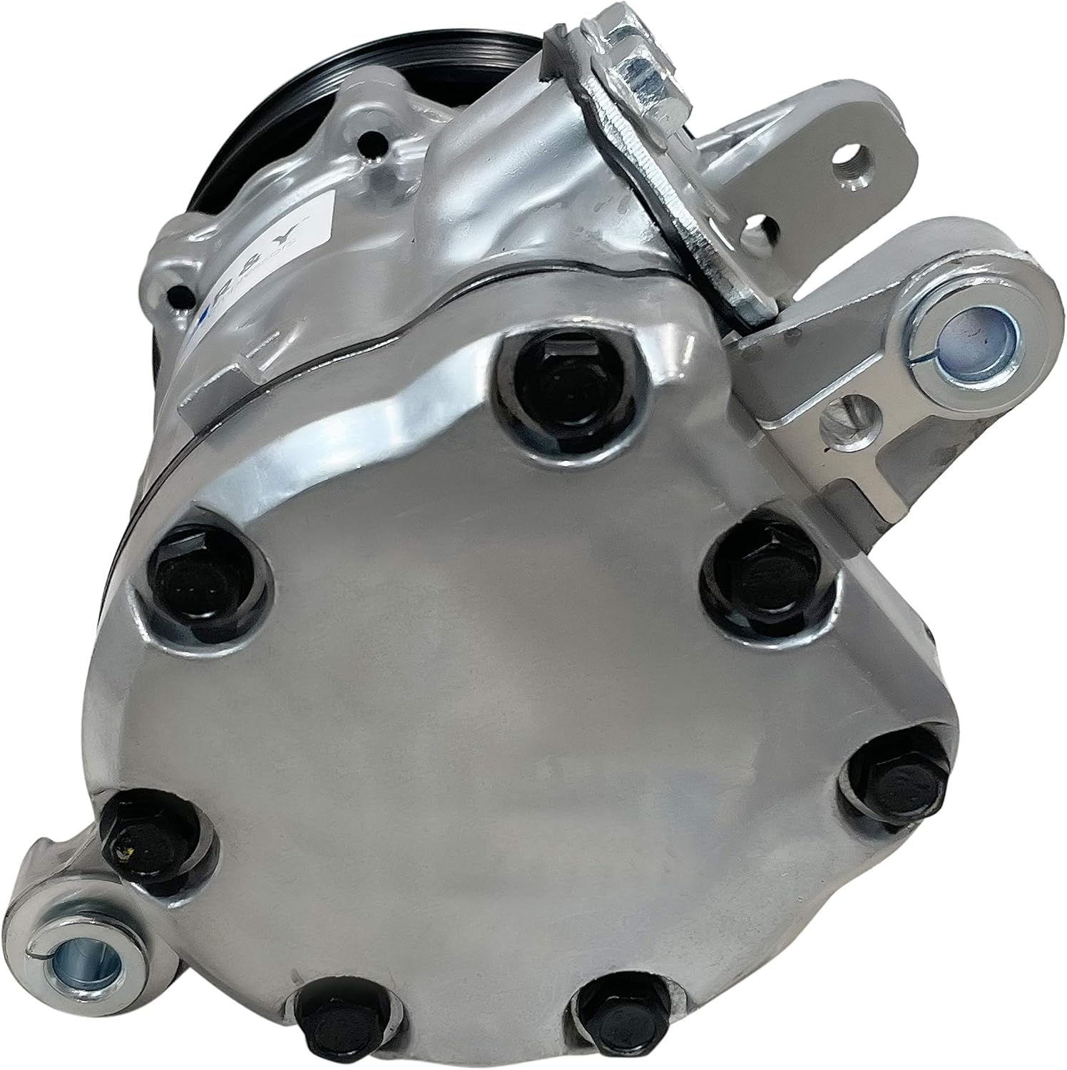 RYC New Universal AC Compressor and A/C Clutch GA76N 12 V Replaces Sanden Style 7176 SD7B10 6-Groove