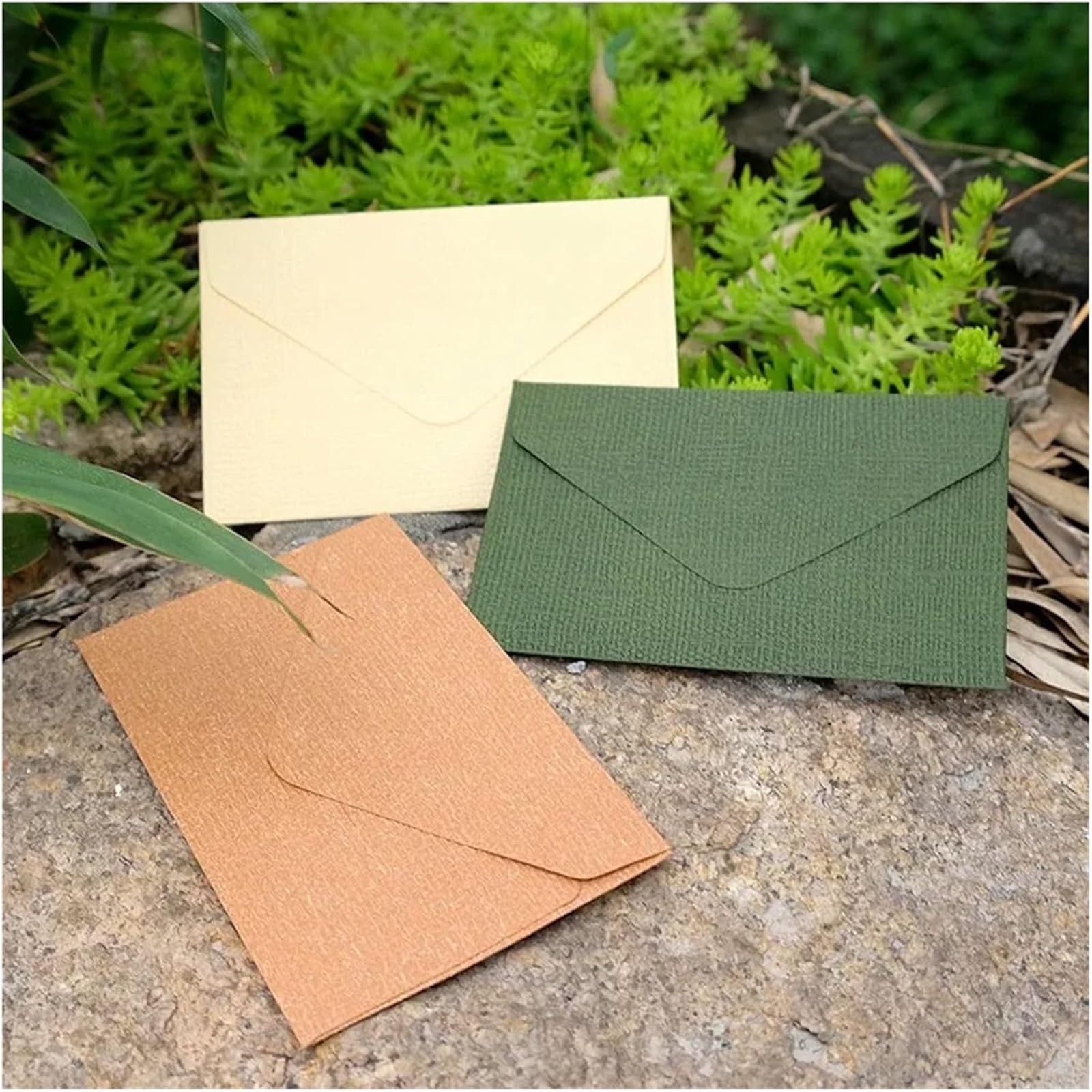 Koperty na zaproszenia, Invitation Card Envelopes 10 pcs Multicolor 105x70mm(Dark blue)