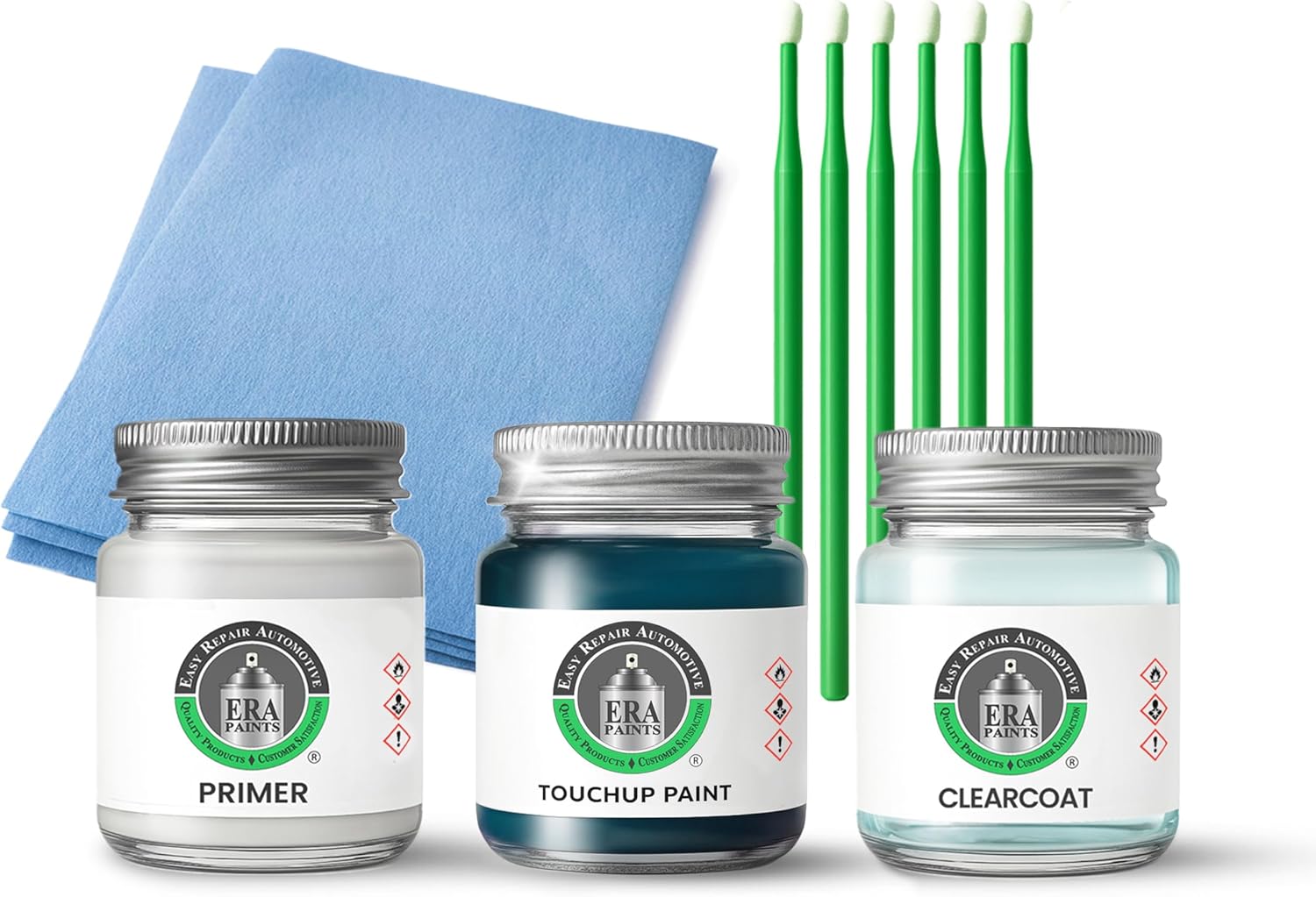 ERA Paints - B38 - Midnight Blue Metallic for BMW Exact OEM Color Match Automotive Touch Up Paint for Cars - Scratch & Chip Repair for Metal & Plastic - Premium Kit - Made in USA