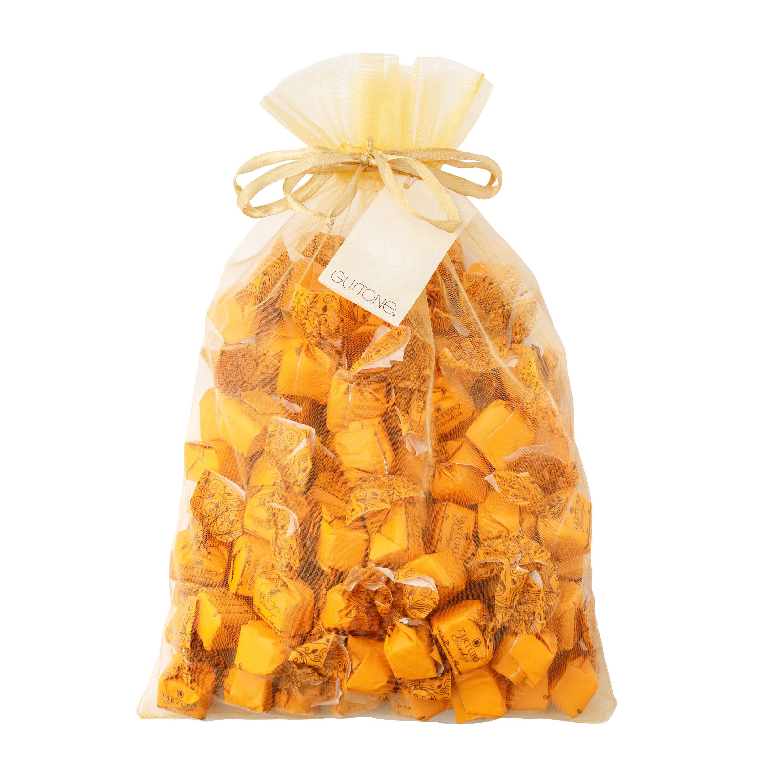 GUSTONE. Tartufi dolci gianduja 70 Stück je 14g Antica Torroneria 1kg | Schokoladentrüffel, italienische Confiserie-Tradition, 48% Kakao, glutenfrei, schönes Gastgeschenk