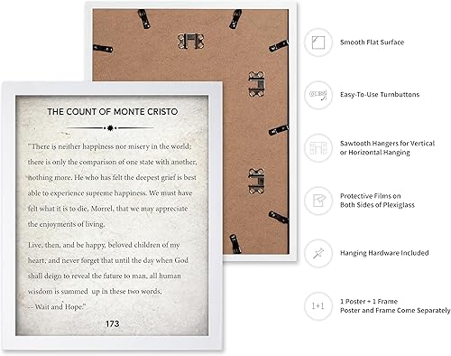 Miniatura 102 de Poster Master Póster de Robert Louis Stevenson - Impresión de The Good and the Evil - Arte de citas de recuperación - Regalo para él, ella -