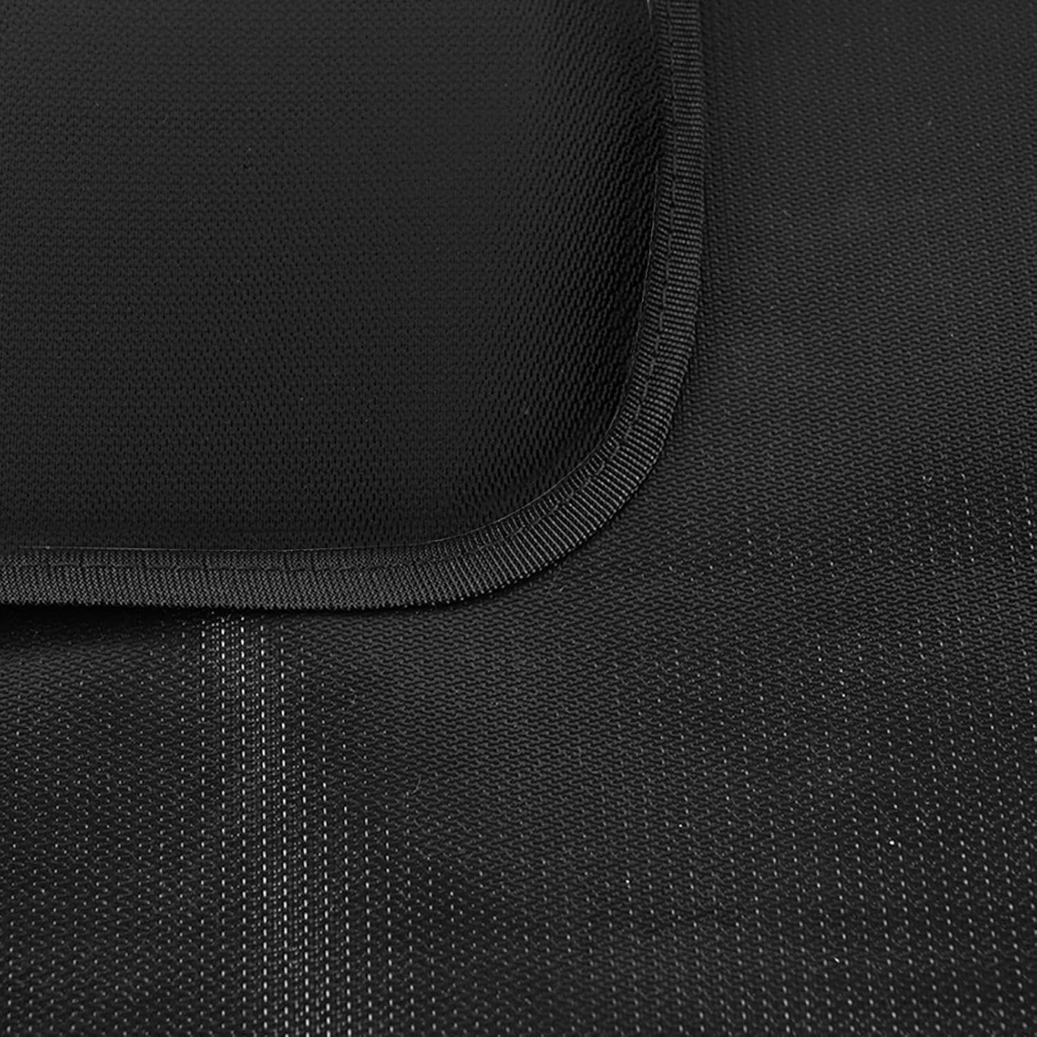 Grill Mat - Fire Pit Mats | BBQ Grill Mats | Double Sided Fire Resistant Mats | Waterproof Cover Protector | Foldable BBQ Floor Pad for Balcony