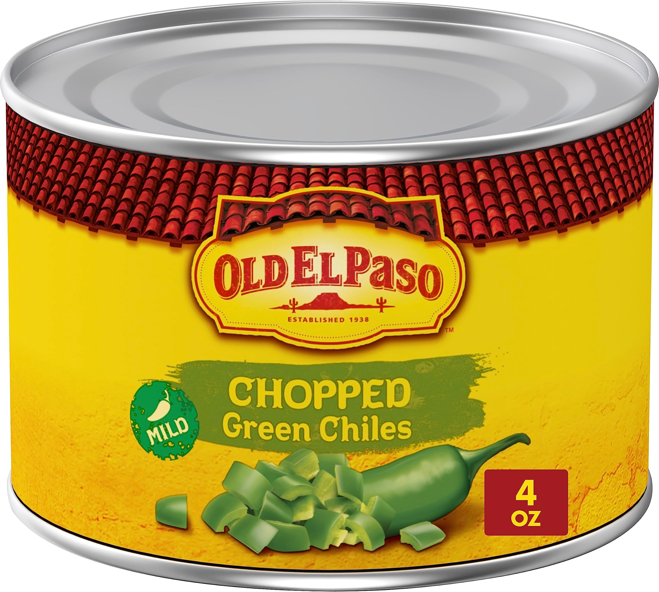Amazon.com : Old El Paso Mild Chopped Green Chiles, 4 oz. : Grocery ...