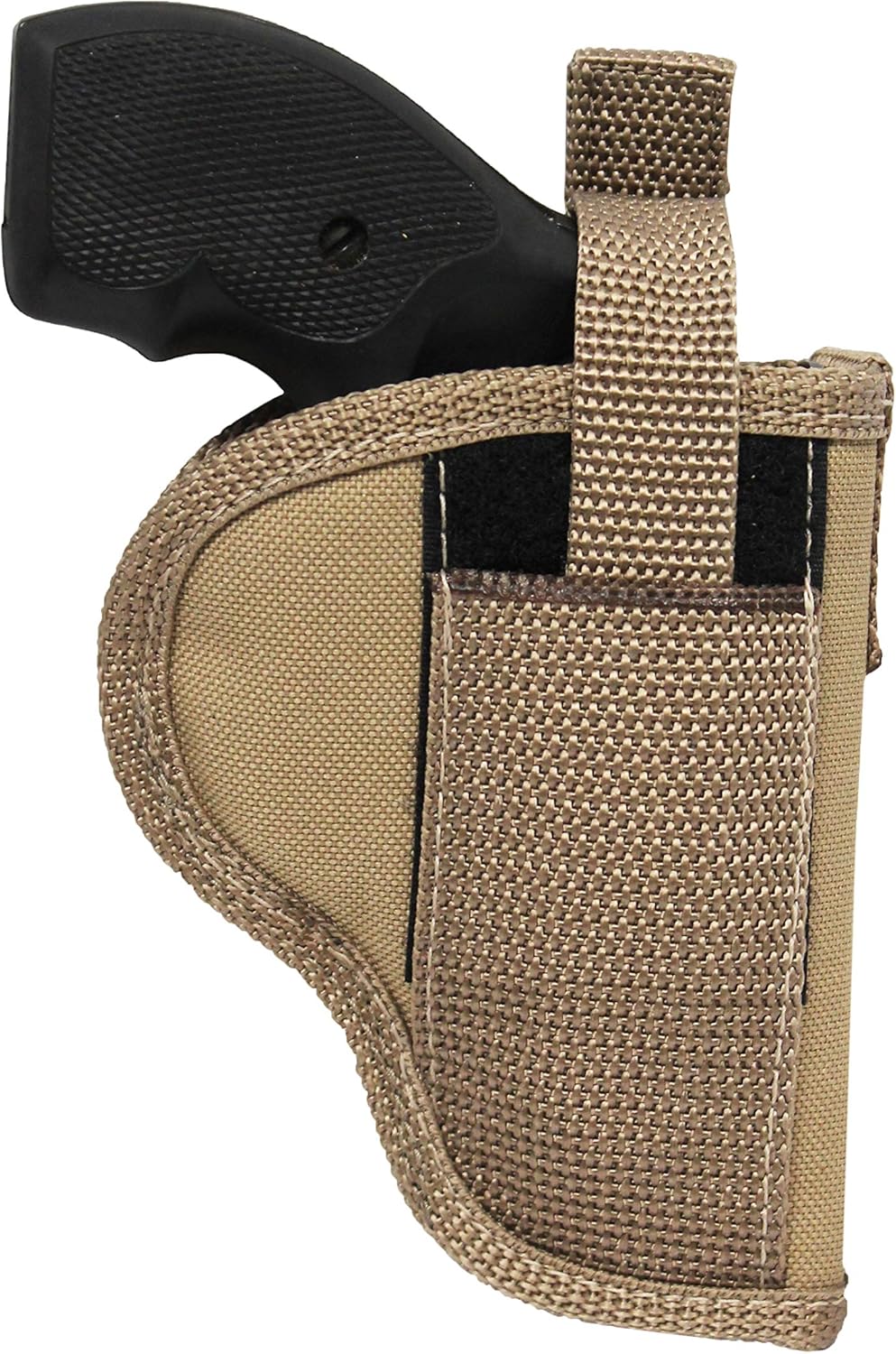 Barsony Desert Sand Outside The Waistband Holster for 2", Snub-Nose .38 .357 Revolvers