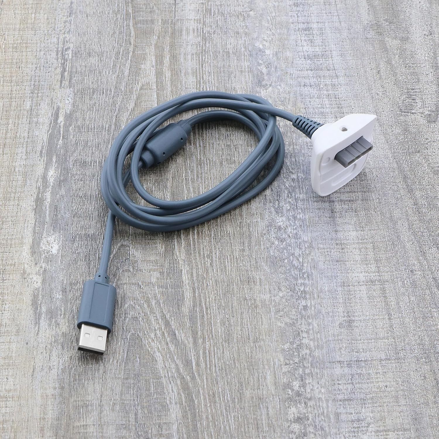 2Pcs USB Charging Cable Lead Adapter Charger 1.5 M USB Battery Charging Cable Charger Compatible with Xbox 360 Wireless Gamepad Controller