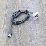 2Pcs USB Charging Cable Lead Adapter Charger 1.5 M USB Battery Charging Cable Charger Compatible with Xbox 360 Wireless Gamepad Controller