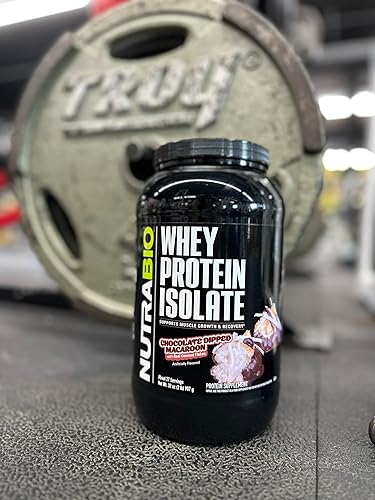 Miniatura 4 de NutraBio 100% proteína aislada de suero en polvo, 0.88 oz de proteína con perfil completo de aminoácidos, sin OMG, sin soja y gluten, baja en