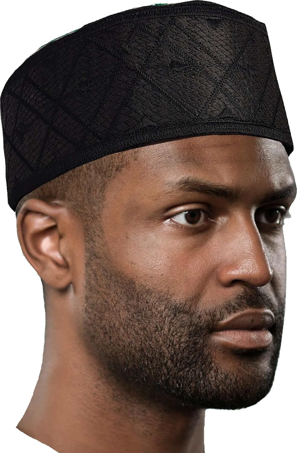 Embroidered ASO Oke Hat (Fila) - Traditional African Men's Cap | Black History | African Wedding | Yoruba Cap