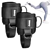Ankle Straps for Cable Machine Woman, Balency Padded Ankle Strap for Cable Machine Kickback, Cable Ankle Attachment for Gym, Ankle Cuff, Kickback Ankle Strap for Glute Workout, Leg Extensions