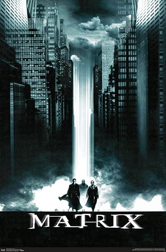Trends International The Matrix - Póster de pared Key Art, 14.725 x 22.375 pulgadas, versión premium sin marco