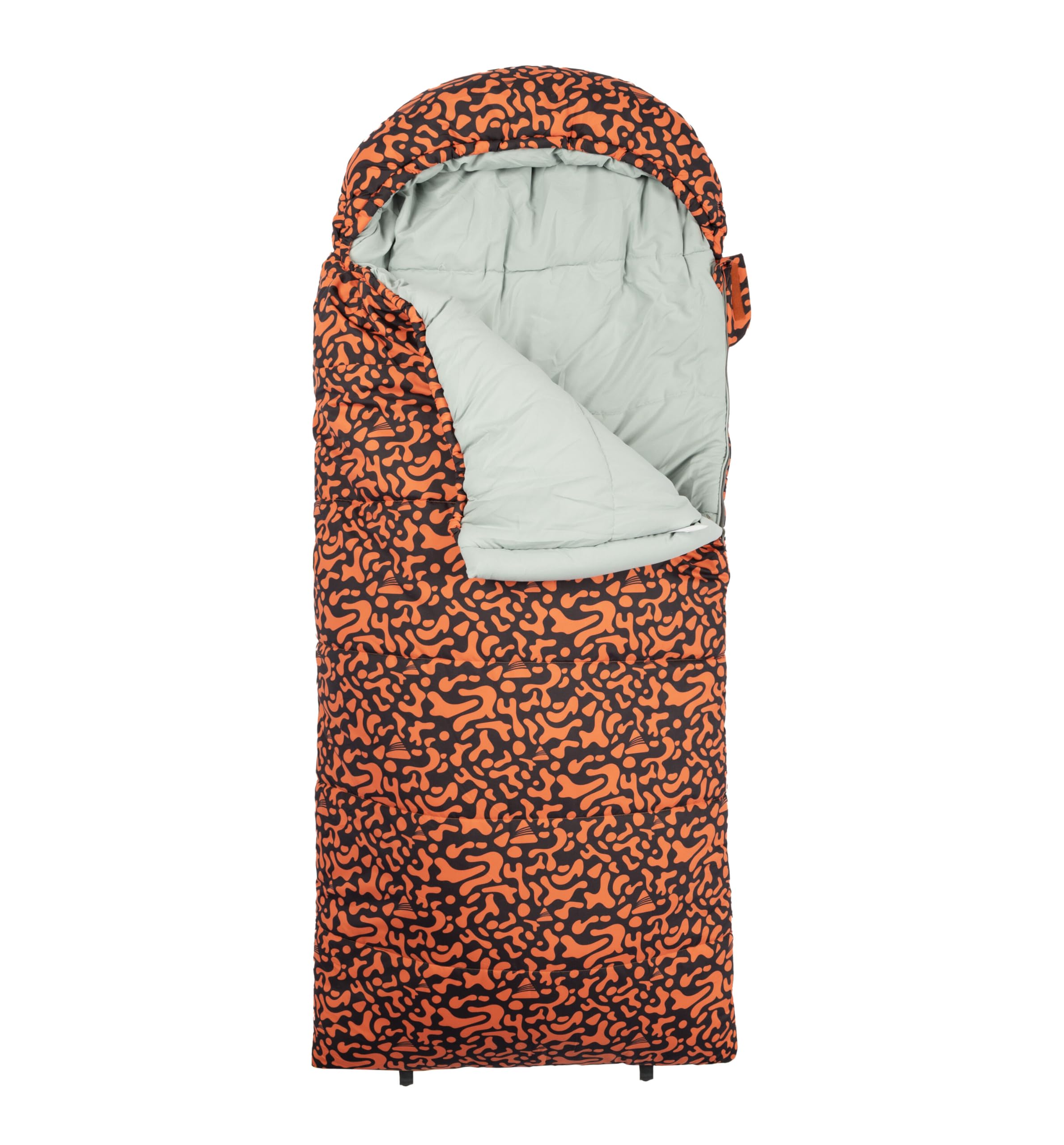 Vango Stellar Junior-Schlafsack mit geformter Kapuze, isoliert, weiches, glattes Polair-Futter und Schale, Reißverschlussschutz, doppellagige Konstruktion für zusätzliche Wärme, ideal für Kinder