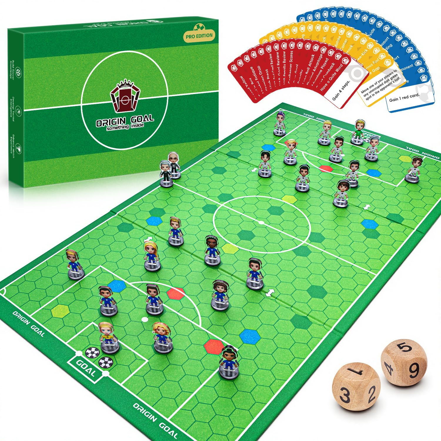 Amazon.com: Original Soccer Board Game, Tactical Soccer Tabletop