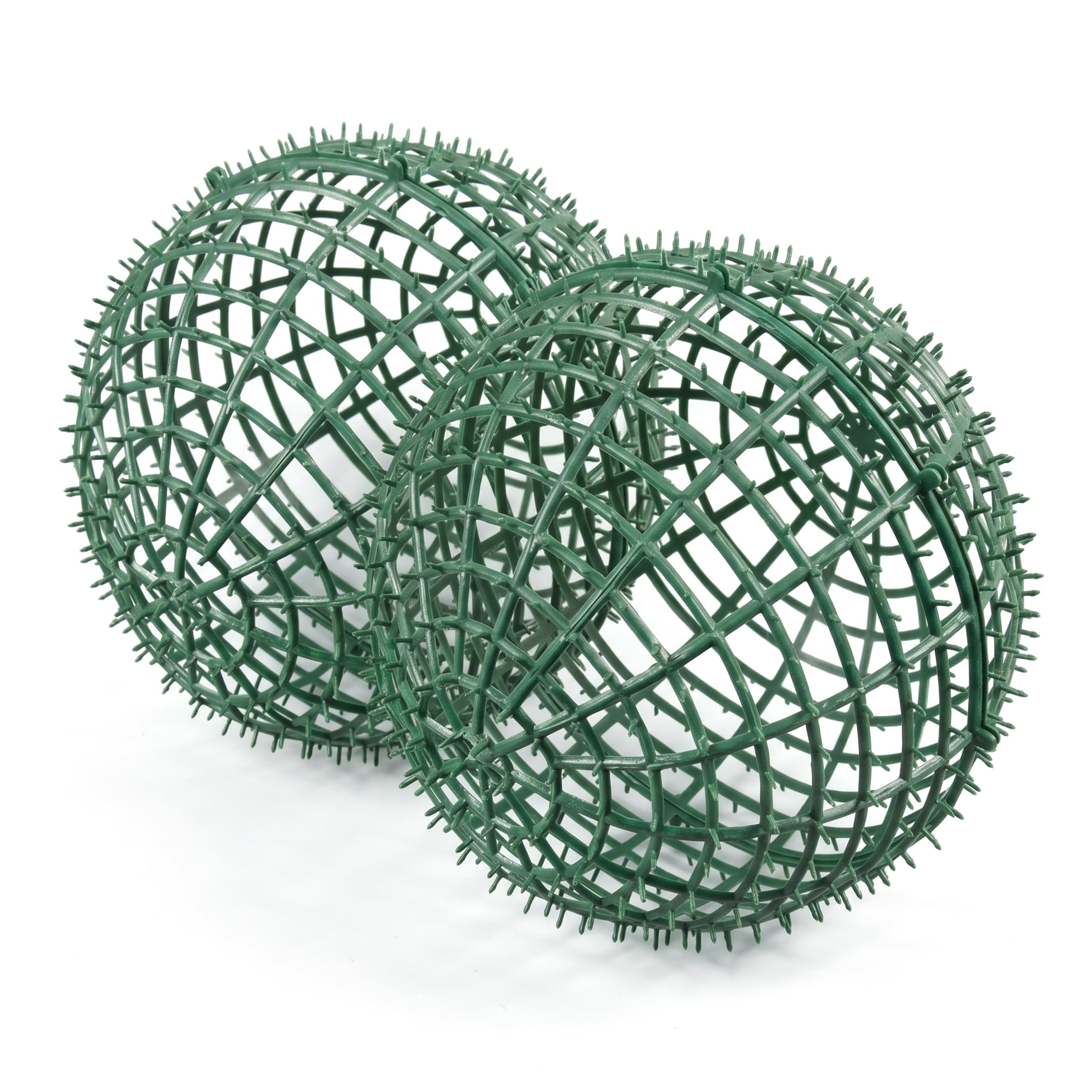 Paquete de 2 Marcos topiarios Resistentes, Formas de plástico para arreglos Florales de Bricolaje, decoración de Eventos de Boda, Modelado de Plantas de jardín, 30 cm / 12 Pulgadas