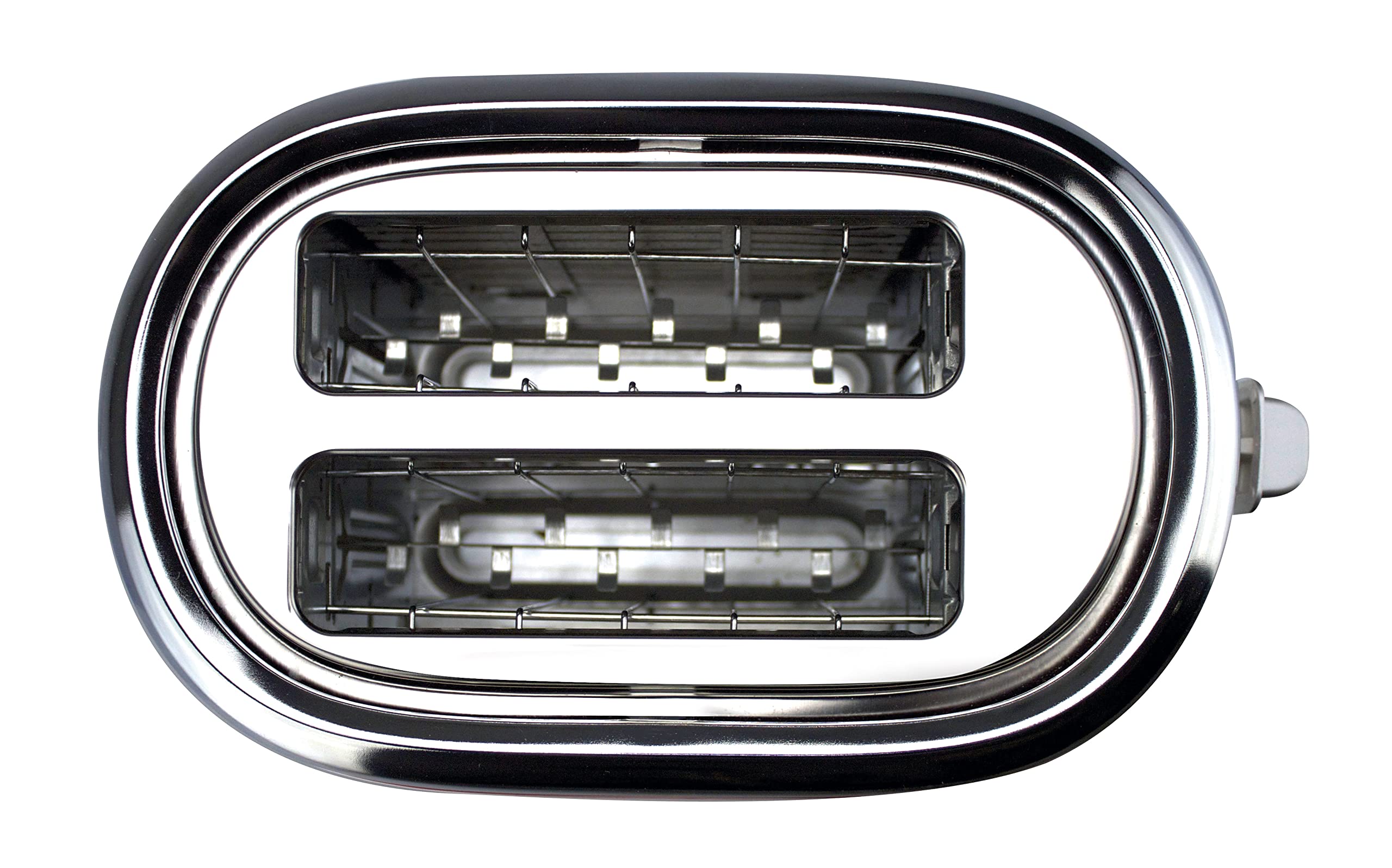 Magefesa 02TO3365000 Tostapane per Pane Good Morning 850 W, Alluminio, Acciaio Inossidabile, Bianco