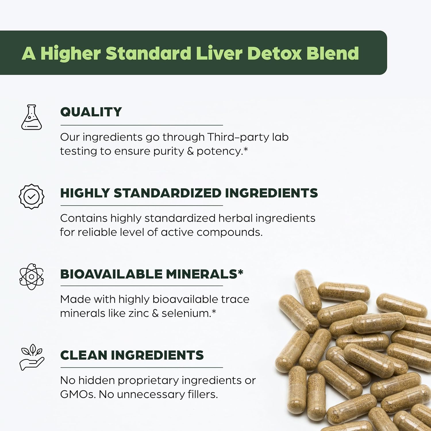 Sandhu's Liver Cleanse Detox & Repair Support Capsules with Milk Thistle & Dandelion Root | Herbal Supplement Pills for Liver Health | for Men & Women | Made in USA | Viral on Tiktok | 210 Count - Image 8