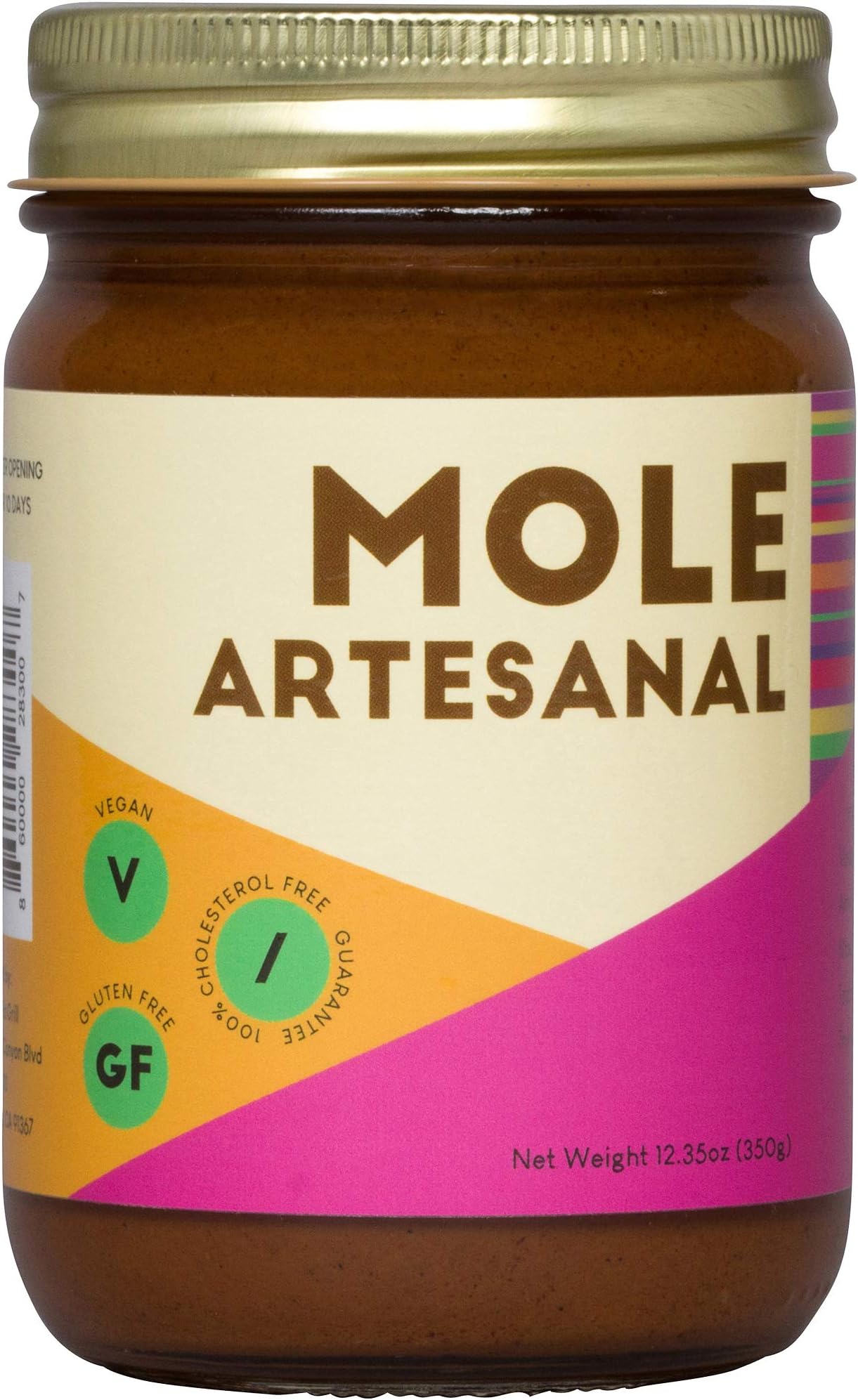Mole Artesanal Traditional Mexican Mole Poblano Sauce 12.35 oz (2 Jars)