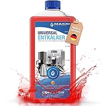MAXXI CLEAN | Decalcificante Macchina Caffè (750 ml), altri Elettrodomestici e anche per Bagno & Cucina | Adatto a tutte le Marche e Modelli | Dissolvitore di Calcare