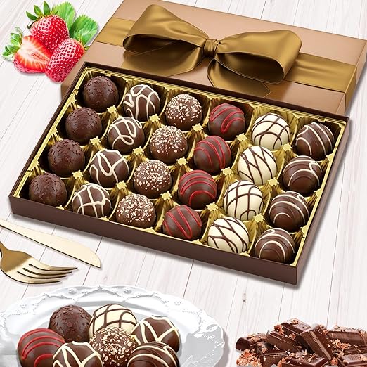 24 Pcs - Chocolate Gift Box Pack (Premium) | Valentine & Birthday Gift for Girls, Husband, Boyfriend, Kids, Love, Girlfriend & Wife - Winni