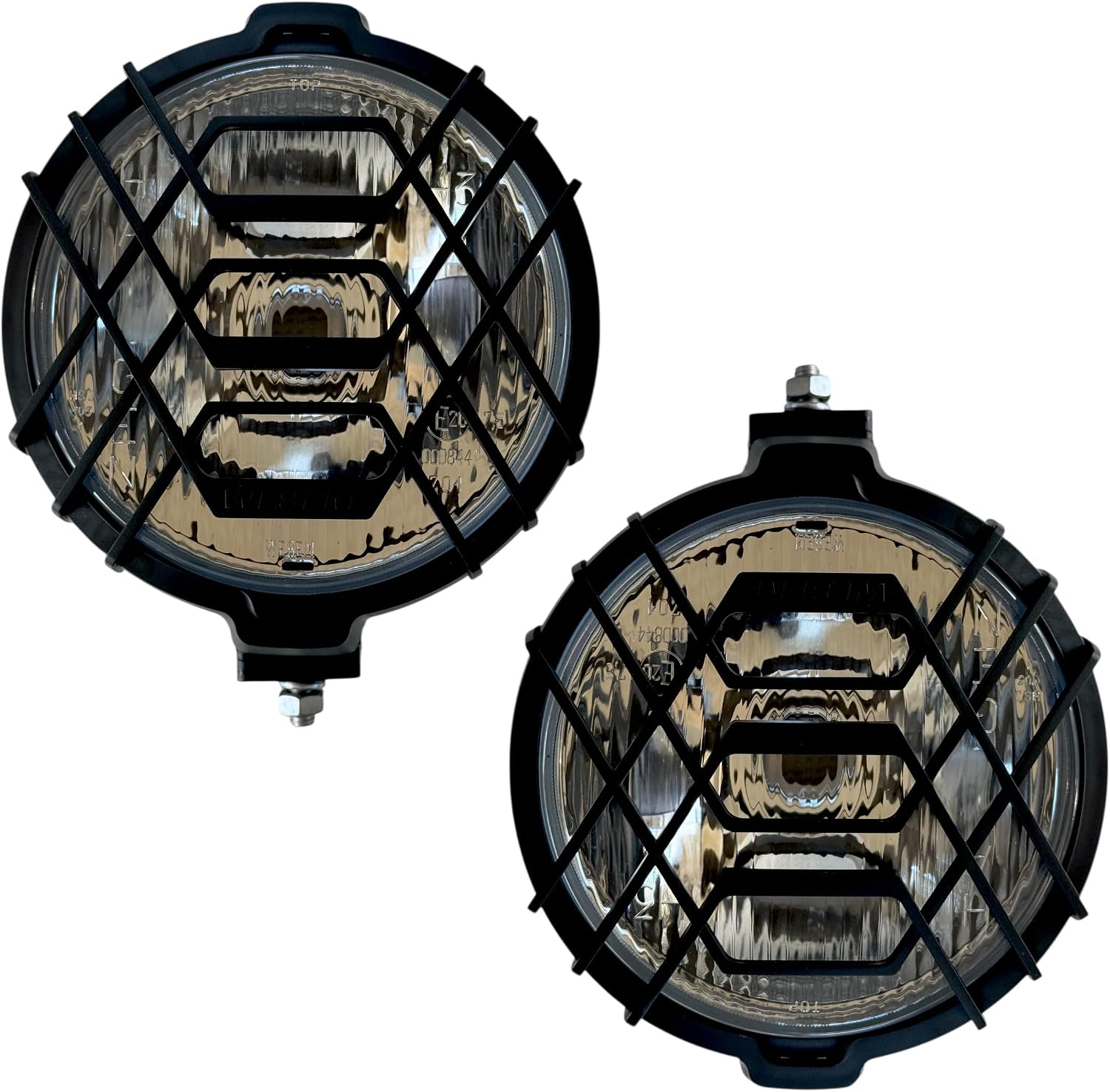 Set 2 Fari Alogeni H3 12V/24V MelTruck - Nero