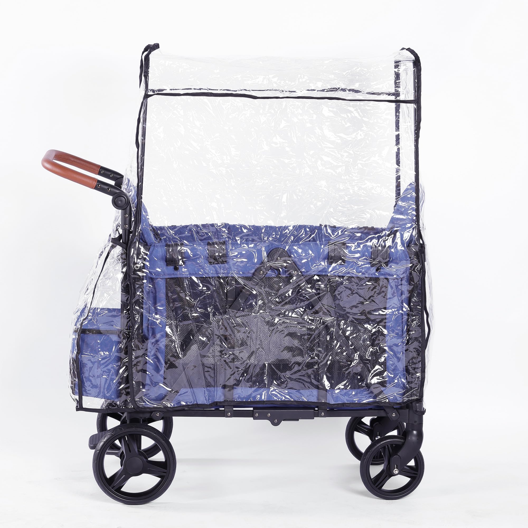 SeedFuture Housse de pluie pour poussette W2 Wagon, housse de pluie compatible avec WONDERFOLD W2, imperméable, coupe-vent, protège de la poussière et de la neige