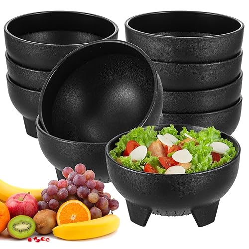 12 Pcs Salsa Bowls, 4.5 Inch Plastic Guacamole Serving Dishes,