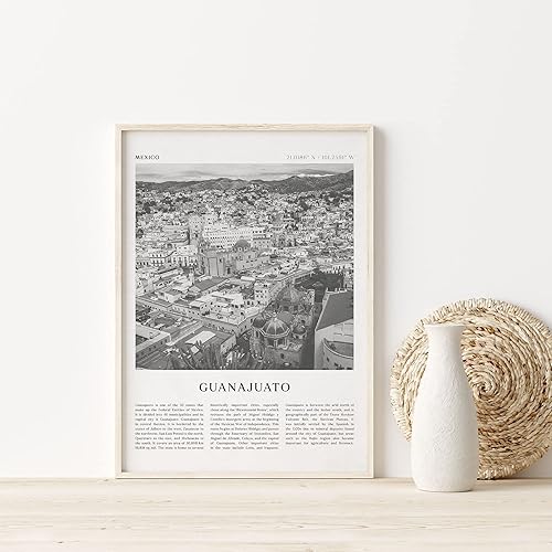 Guanajuato - Arte de pared, impresión de póster de Guanajuato, foto para colgar en la pared, impresión de viaje de México, decoración de ciudad>145
