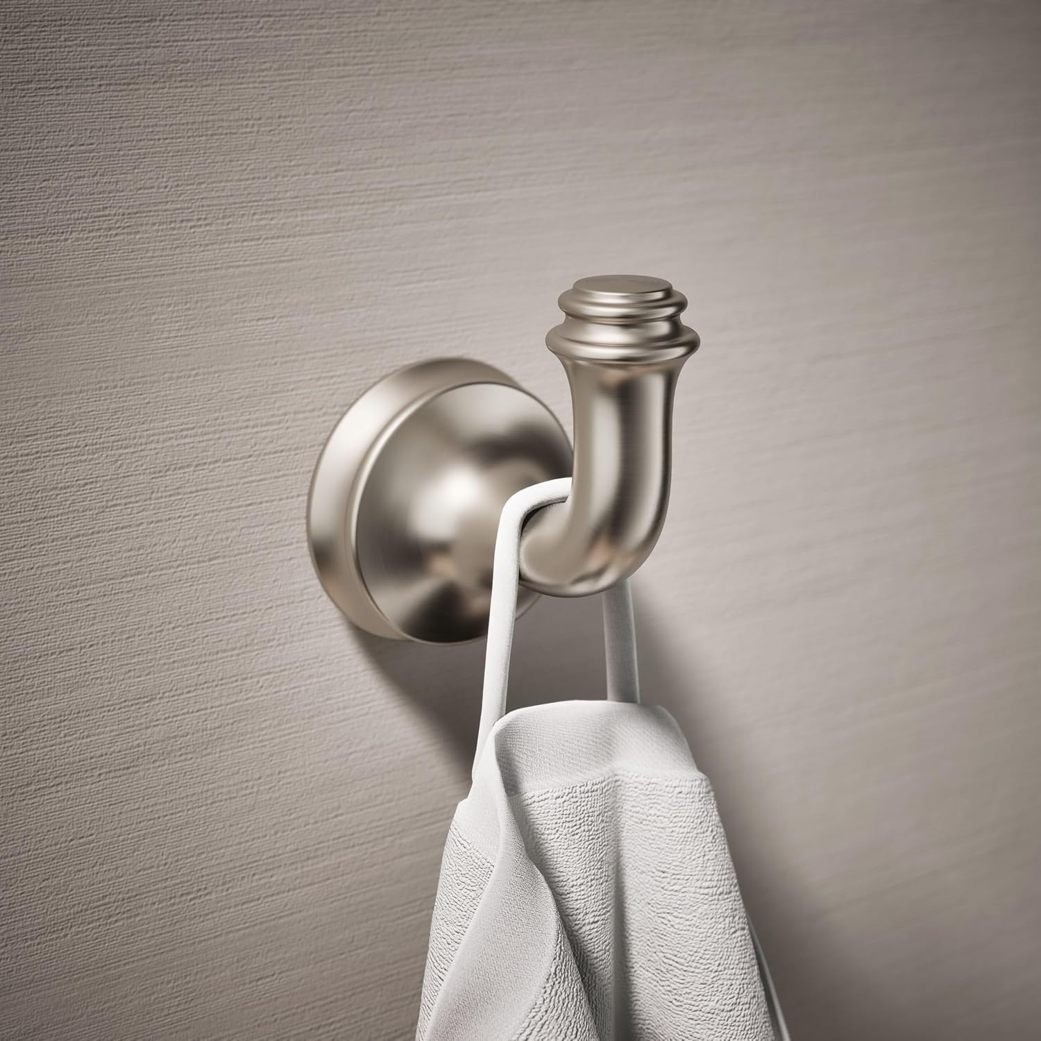 Kohler 27385-BN Bellera® Robe Hook, Vibrant Brushed Nickel