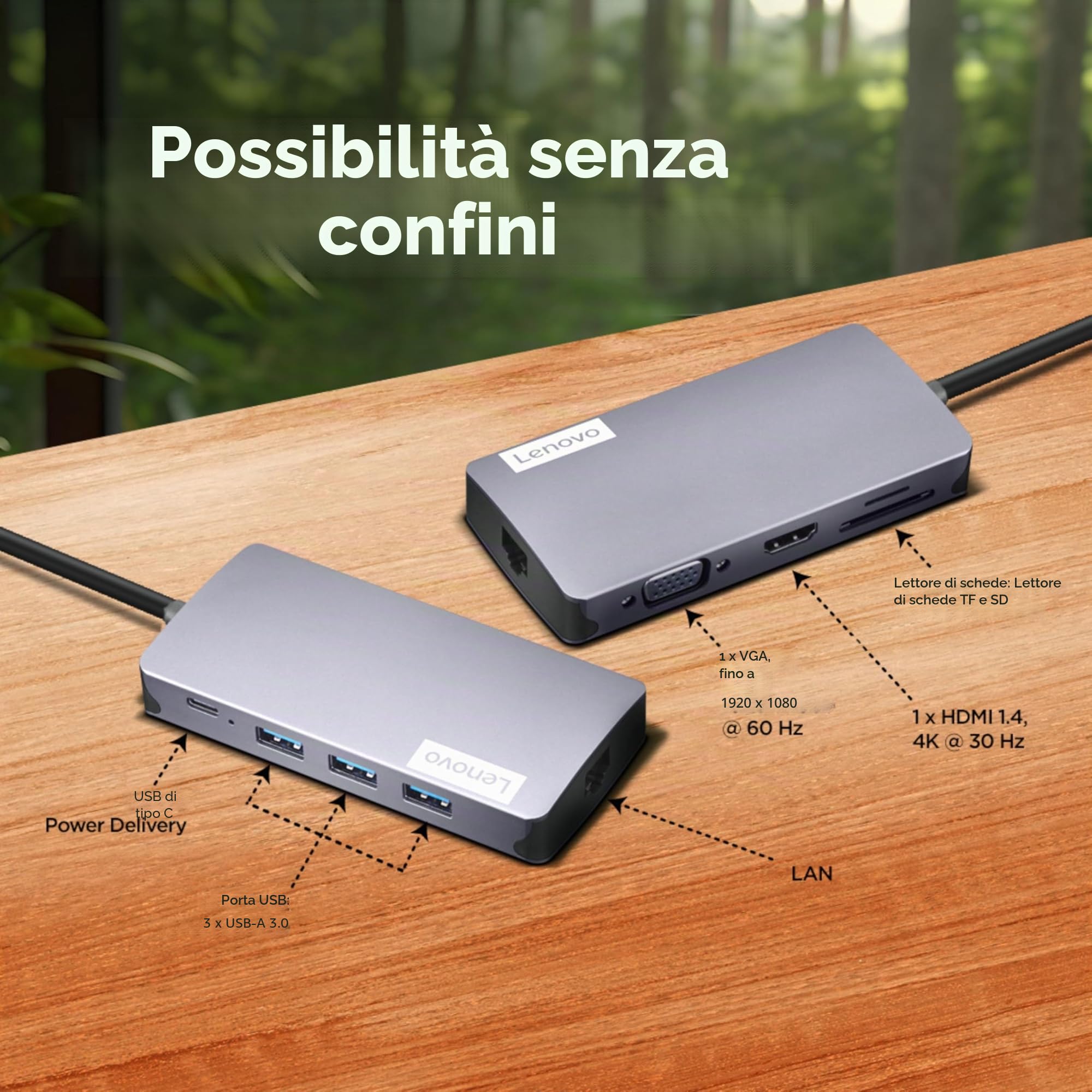 Lenovo 150 USB-C Travel Dock