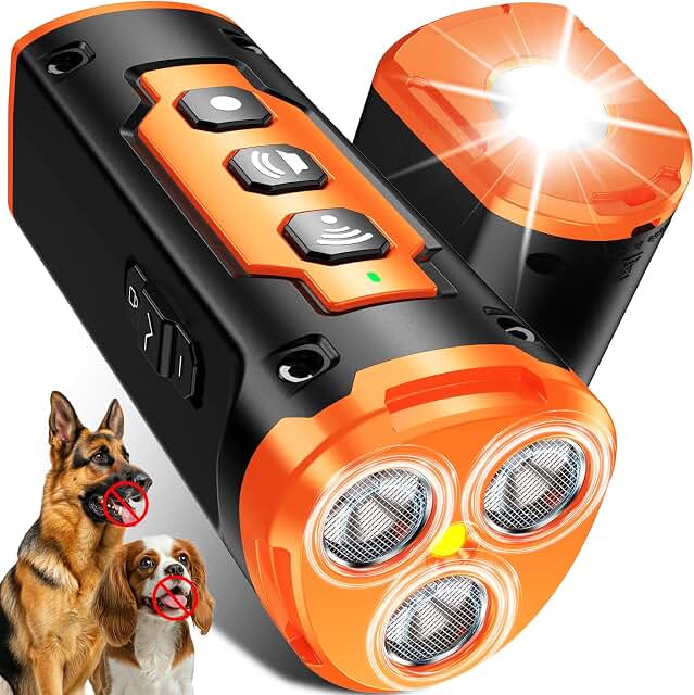 1-Touch Bark Deterrent with 3 Sonic Heads