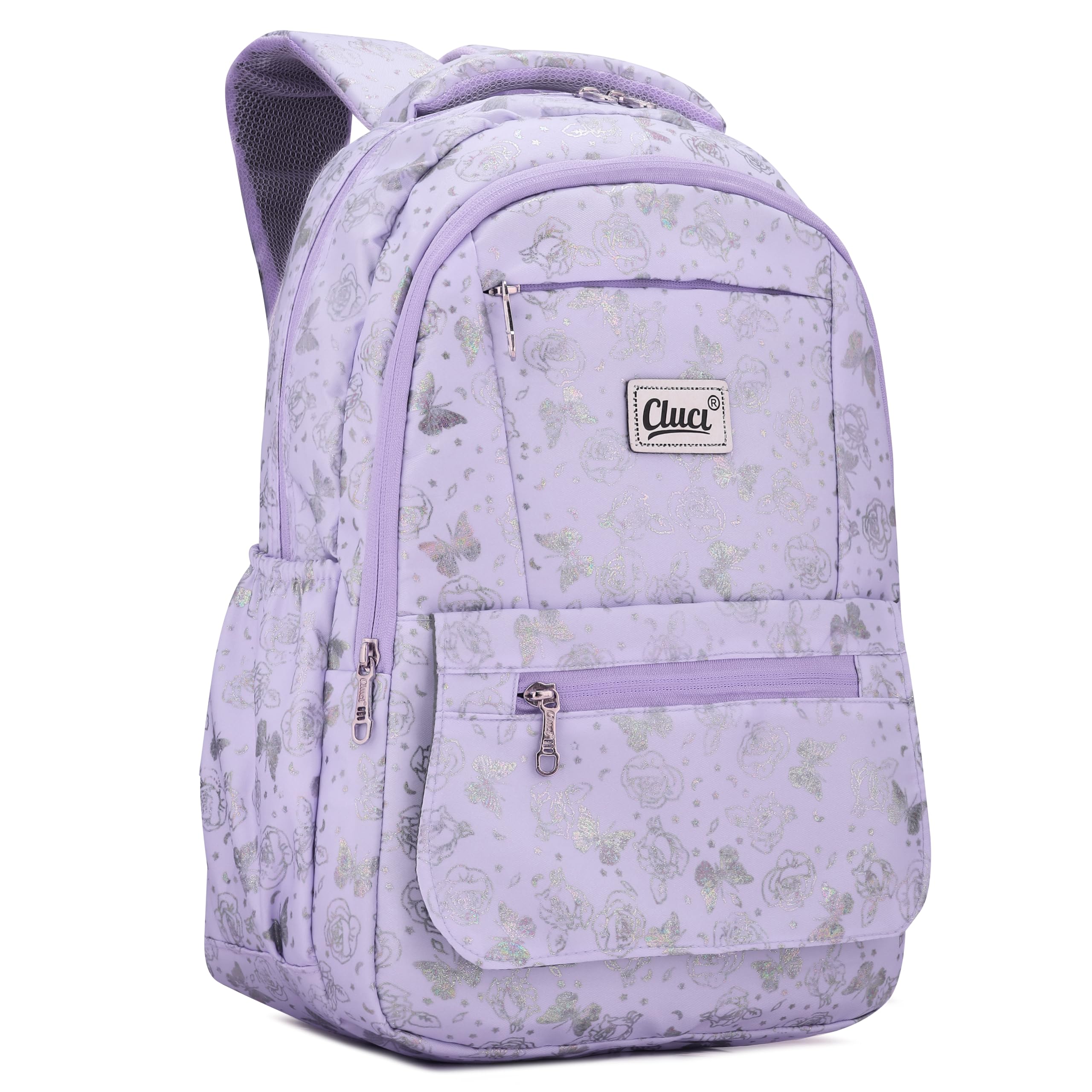 CLUCI 30L Water-Resistant School Backpack for Girls & Boys – Large Polyester Student Bag with Adjustable Padded Straps, Multipurpose School/College/Travel Bag-image-32