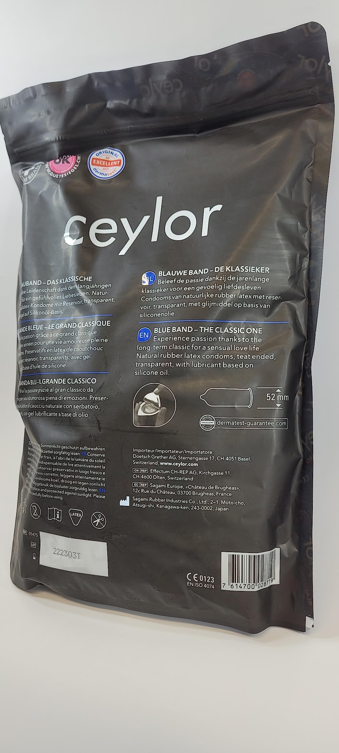 Ceylor Blauband - 100 preservativi classici