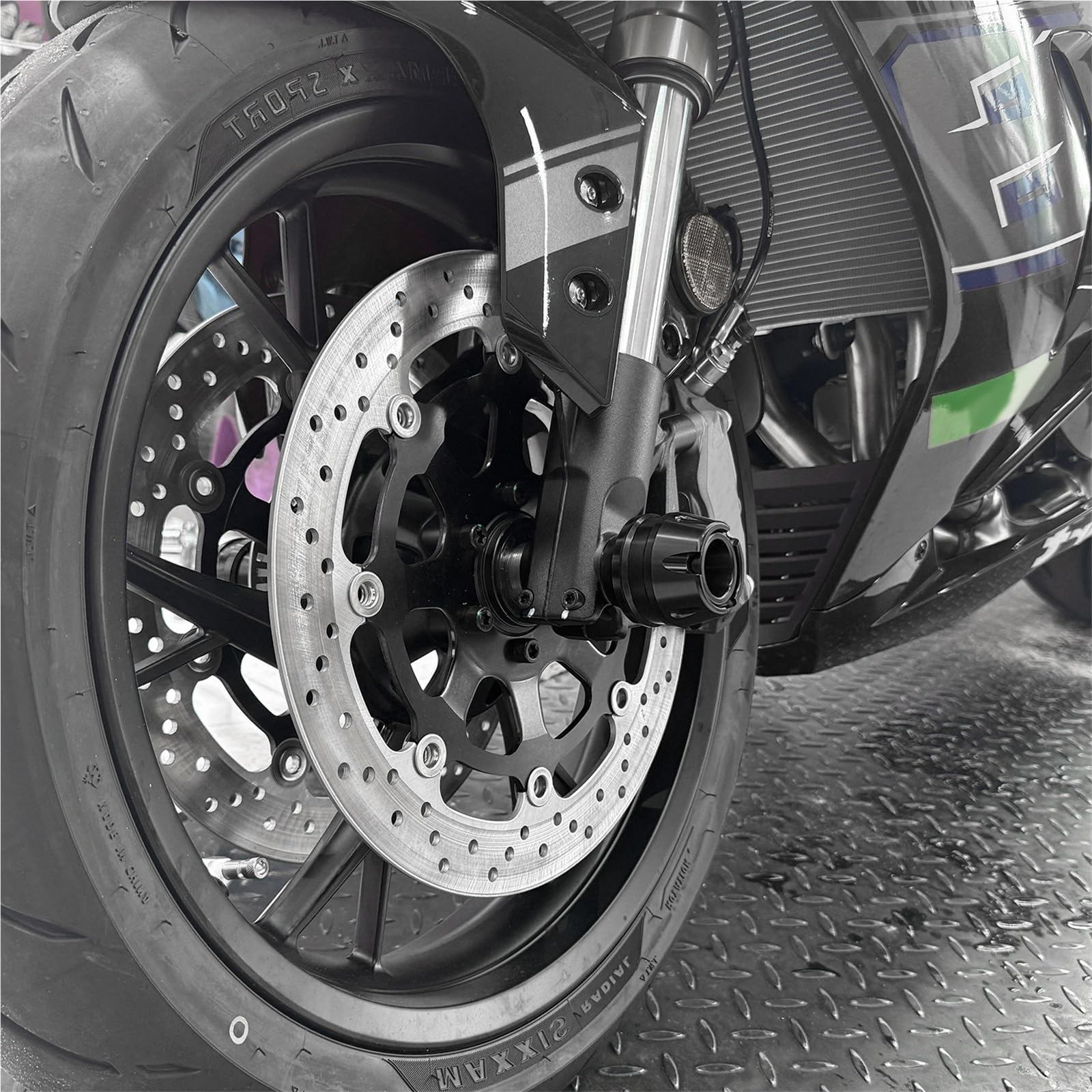 Pasuje do CB650F CBR650F/R koło motocykla podkładka zabezpieczająca przed upadkiem
