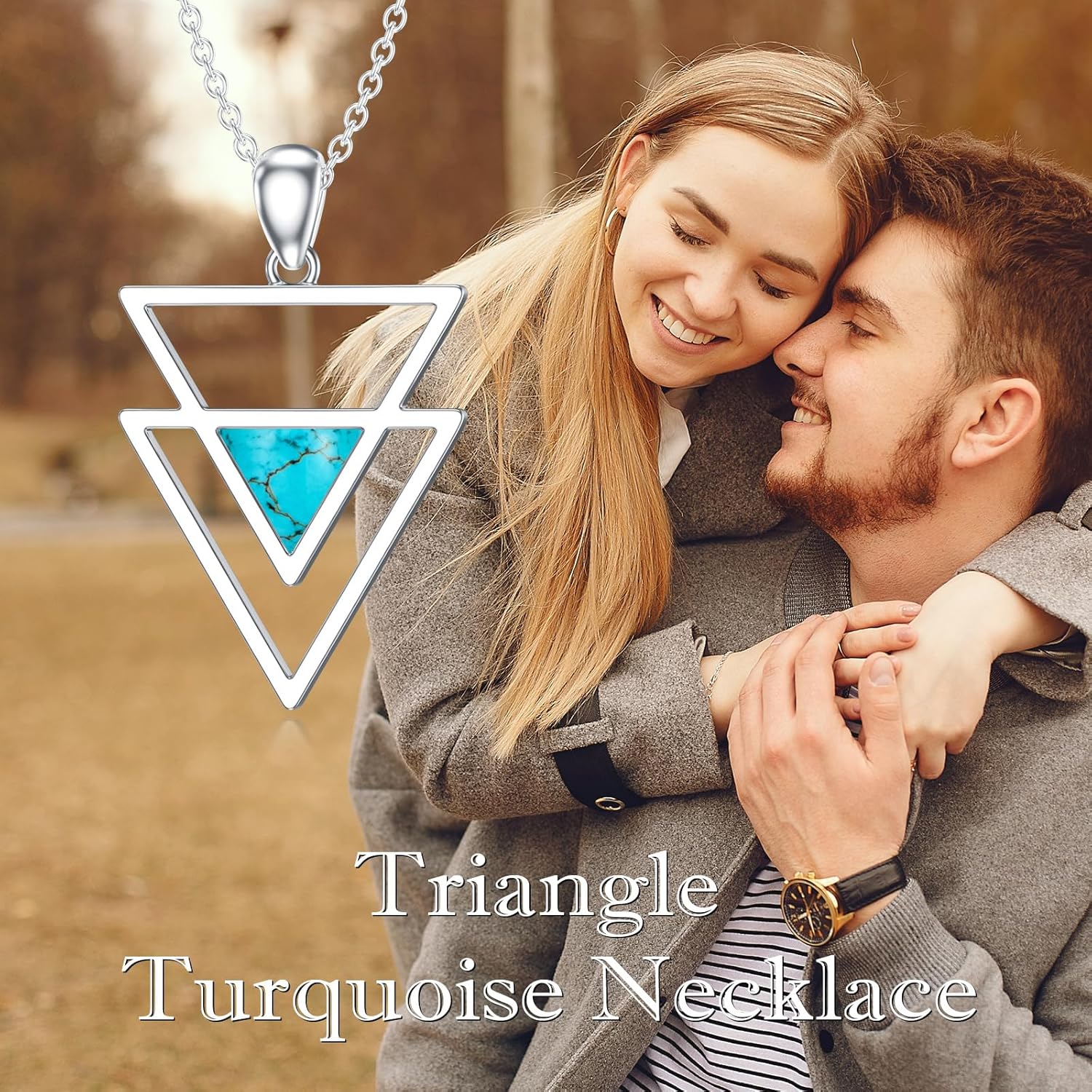 Genuine Turquoise Necklaces for Women 925 Sterling Silver Long Boho Western Jewelry Gifts for Women Girls - Image 5