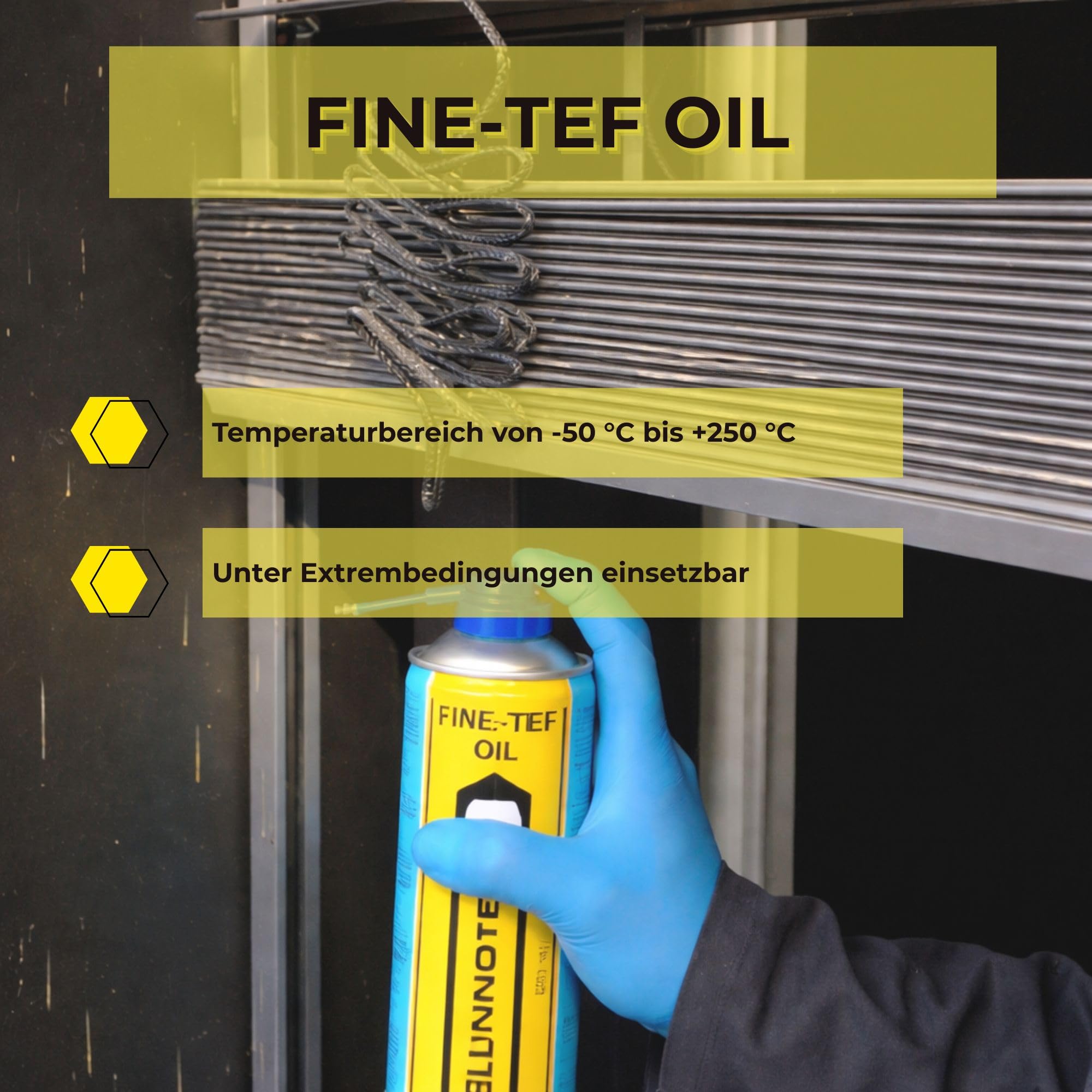 2 Stück INNOTEC Fine-TEF Oil 500 ml Schmieröl – dünnes, PTFE-haltiges Feinöl, halbtrockener Schmierfilm, wasserabweisend, reduziert Reibung und Verschleiß, schützt vor Korrosion, Metall und Kunststoff