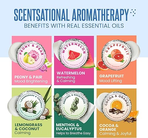 Miniatura 10 de Cleverfy Eucalipto para vaporizadores de ducha aromaterapia  Bombas de ducha de cuidado personal para alivio de los senos nasales y congestión nasal