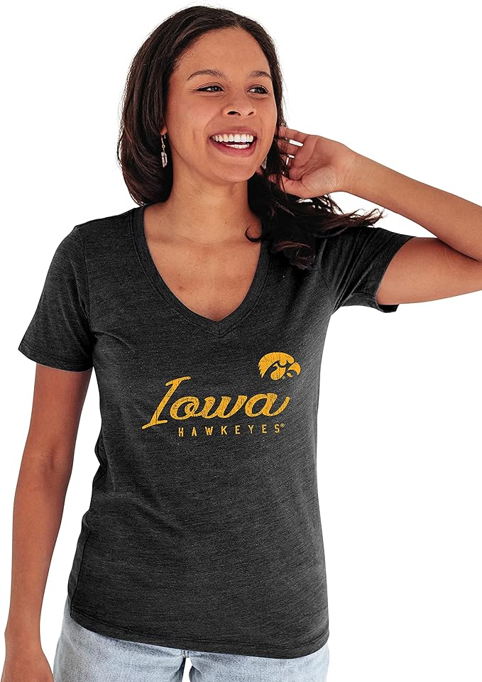 Blue 84 Women's Premium V-Neck Tri Blend T Shirt