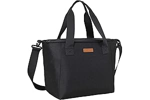 Women's Durable Large Insulated Lunch Bags for Work Travel College