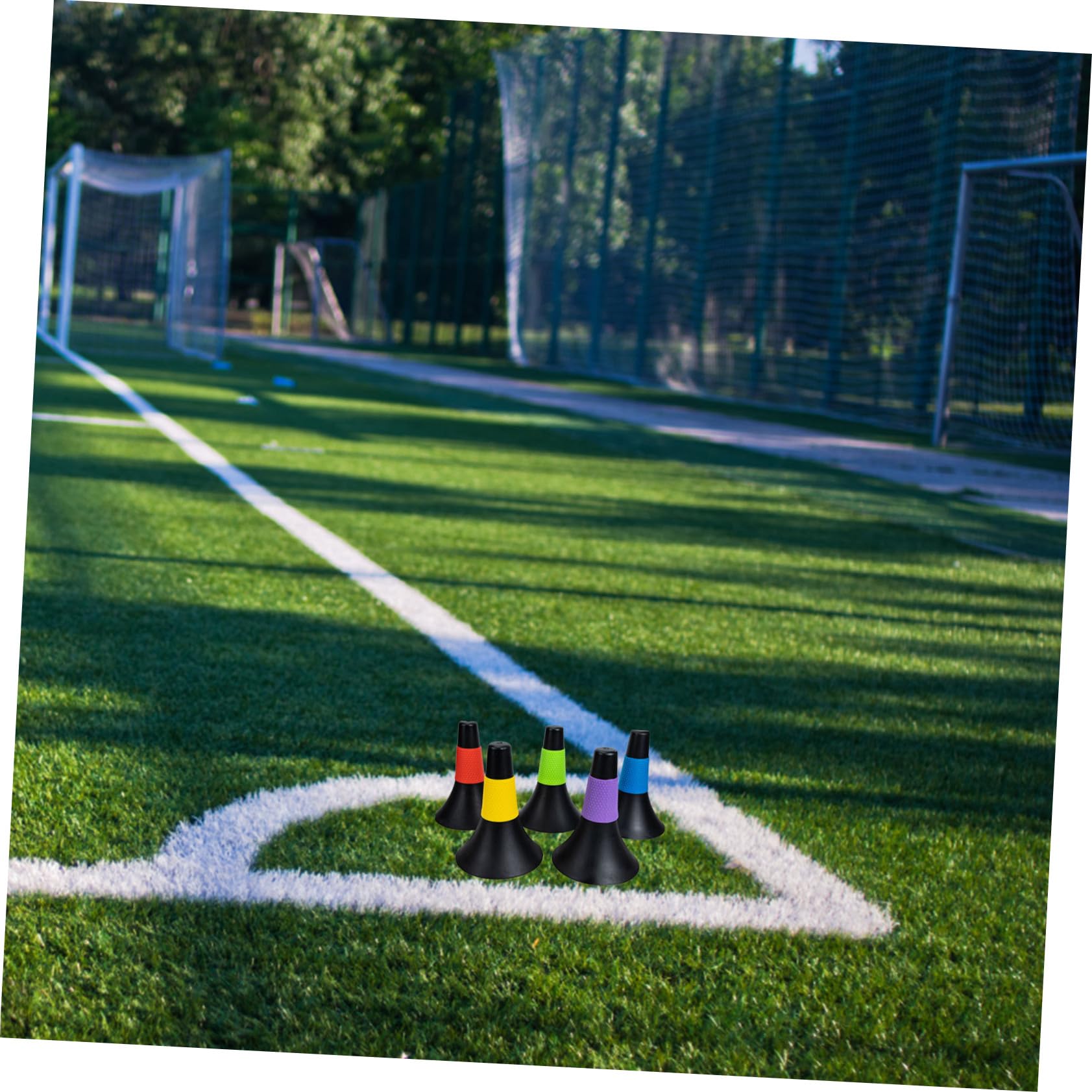 5 Uds Entrenamiento De Fútbol ​​Handicap Conos De Obstáculos De Fútbol ​​Cono Deportivo para Práctica De Fútbol ​​Conos Deportivos Obstáculos De Fútbol ​​Conos De Fútbol