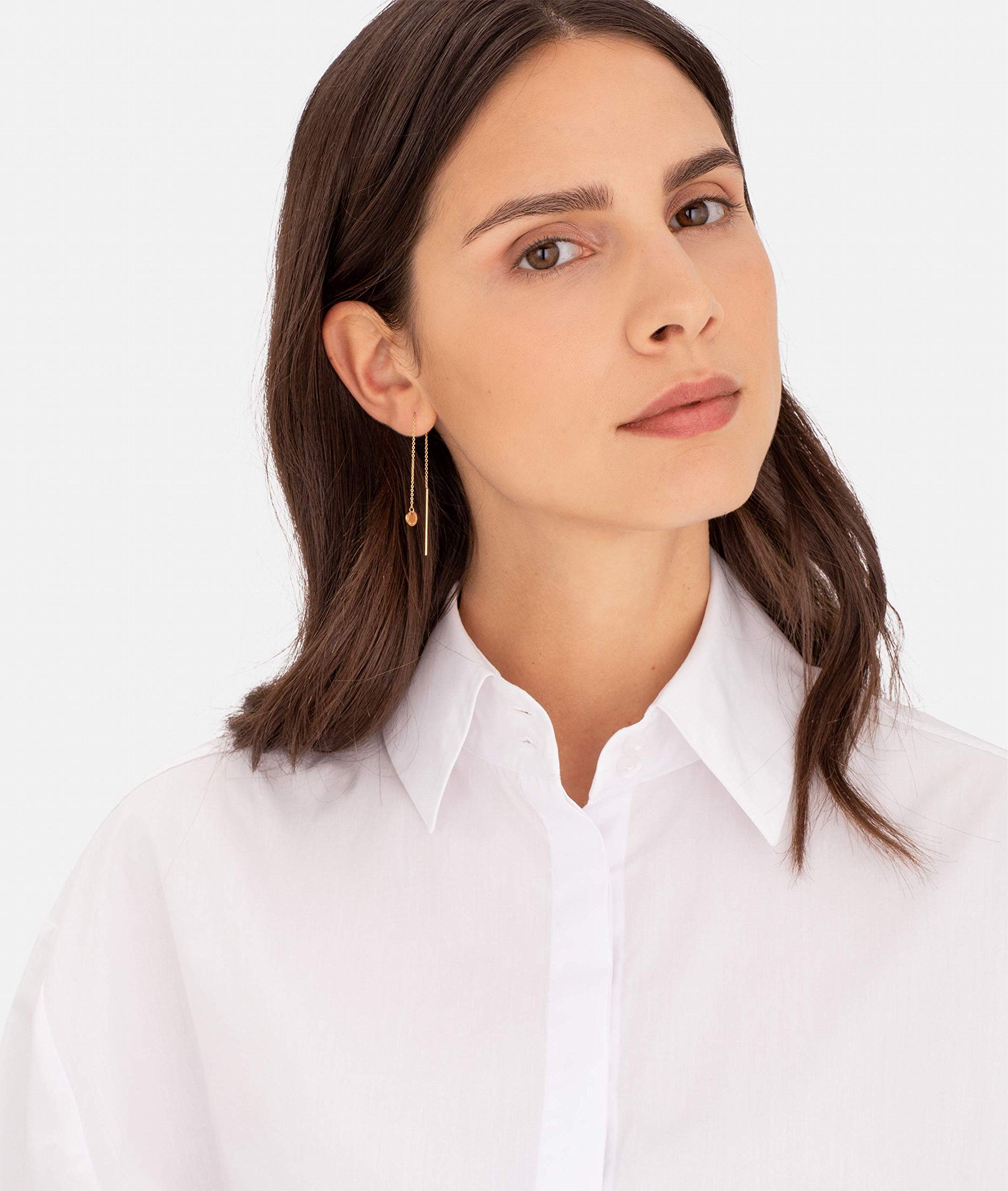 LIEBESKIND BERLIN Damen Ohrringe – Lange Hängeohrringe mit verschiedenen Anhängern – Edelstahl in Silber, Gold, Roségold & Schwarz – Stilvoll & Vielseitig
