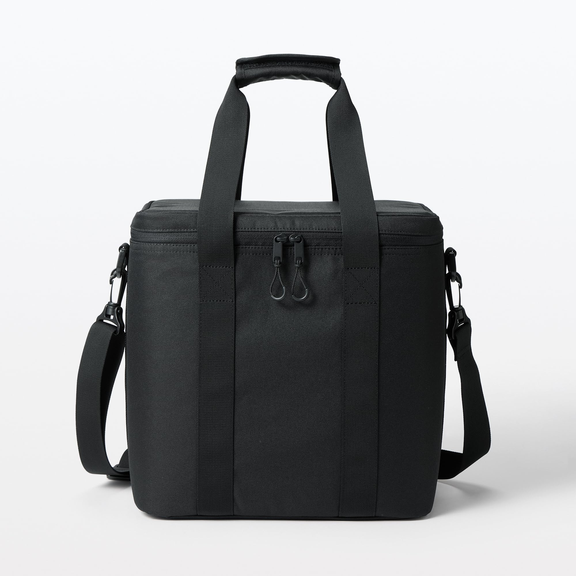 Amazon.co.jp: 無印良品 保冷バッグ 黒 Lサイズ 32×30×21cm 84383120