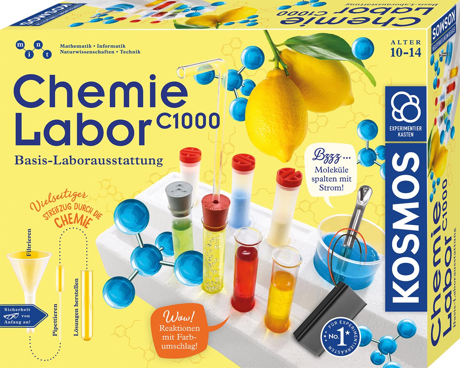 Kosmos Chemielabor C 1000: Scatola per esperimenti