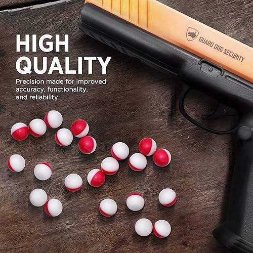 Miniatura 3 de Guard Dog Security Fire Balls Pepper Bullets, Pepper Spray Self Defense, Red Pepper Projectiles, PAVA Rounds for The Self Defense Gun, 50 Caliber