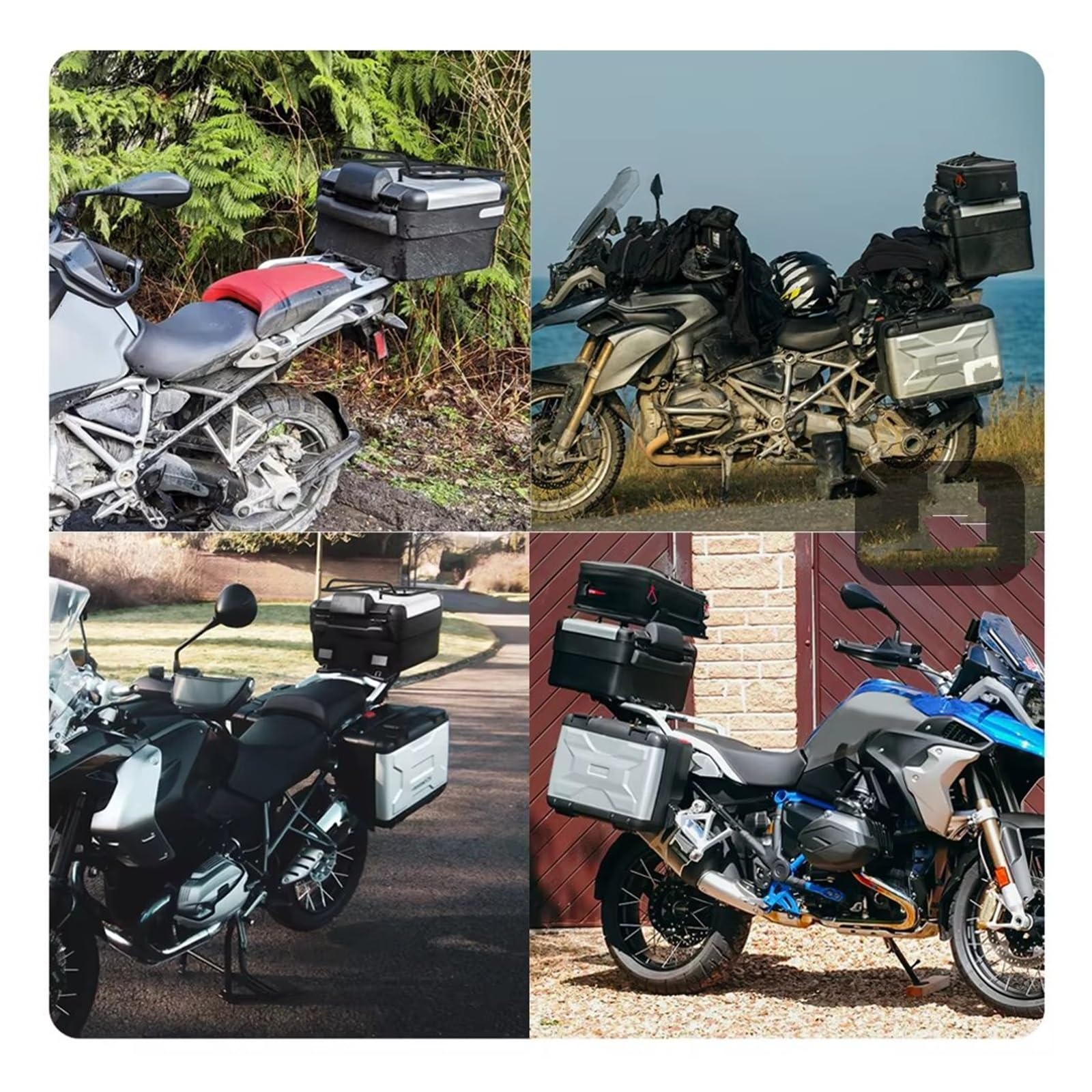 Tylny bagażnik motocyklowy do BMW Vario Case R1200 1250 GS F850GS F750GS