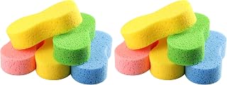 Temede Large Car Wash Sponges, Extra Thick Foam Sponges, 10-Pack